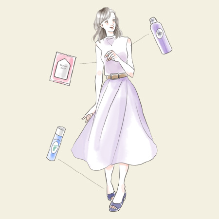 清潔感のある香りを意識して