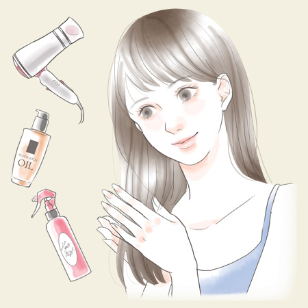 性は女性の髪をみている!ヘアスタイルは似合うものを